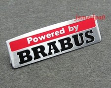 Powered by Brabus Badge Emblem Decal Sticker interior Rear Boot Mercedes Benz