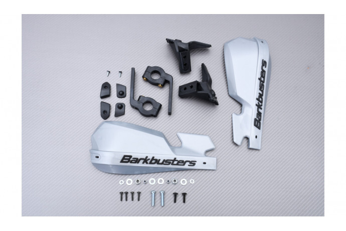 Pare-mains Barkbusters VPS gris pour affronter les pistes de trail et chemins