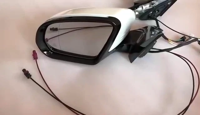 W205 Car Driver Side Mirror For Mercedes Benz C class C180 C300 C250 White Left - Изображение 2 из 4