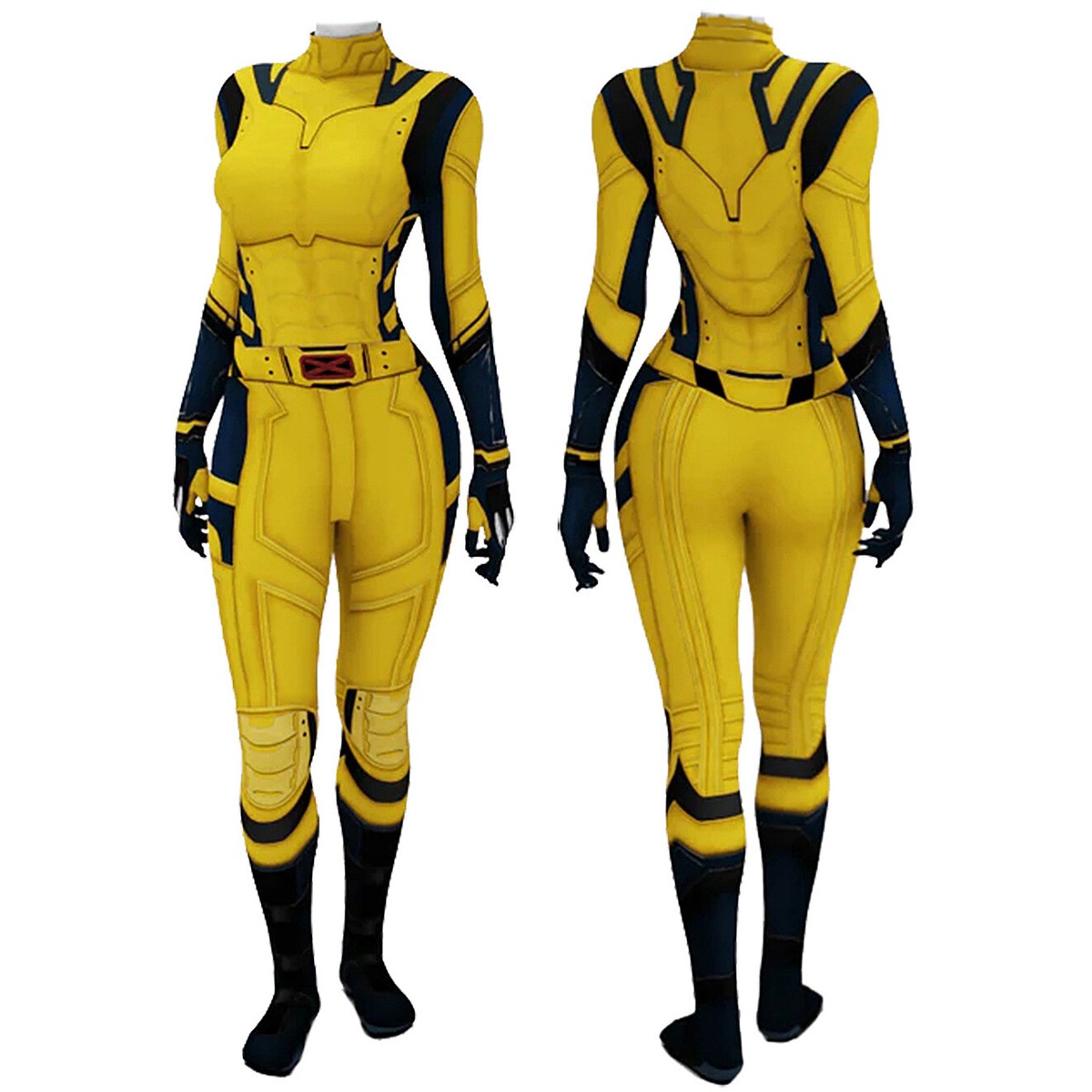Wolverine Women Cosplay Jumpsuit Deadpool 3 Girl Costume Adult