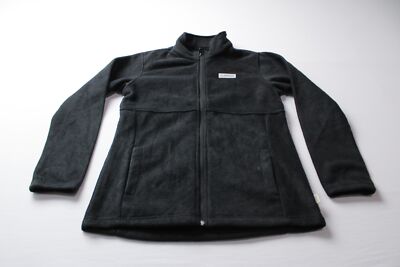 Magellan Outdoors Women's Arctic Fleece Full-Zip Jacket CG2 Caviar Medium NWT