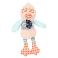 Flamingo Hundespielzeug Kroa Ente Squeaker PlüSch 16,5X7,5X24Cm FüR Hunde