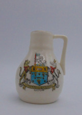 W H Goss Crested China Devon Oak Pitcher Salford Crest (4)