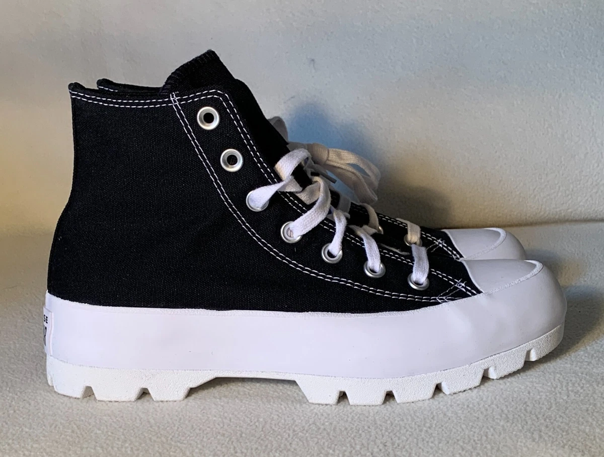 CONVERSE STAR LUGGED PLATFORM BLACK / WOMENS SIZE 8 UK6 MEN 7 | eBay