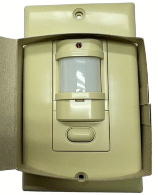 Eagle Electric 6111V Ivory Decorator Wall Switch Occupancy Sensor 1000W, 120V