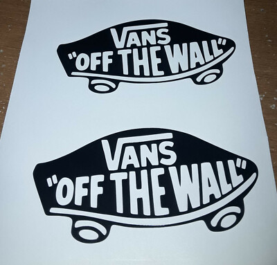 vans off the wall car decal