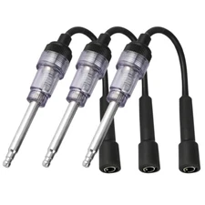 3x Spark Plug Tester Ignition System Coil Engine In Line Diagnostic Test Tools