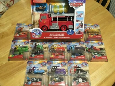 Disney Pixar Cars Colour Color Changers McQueen Mater Cruz ** 700+ Sold **
