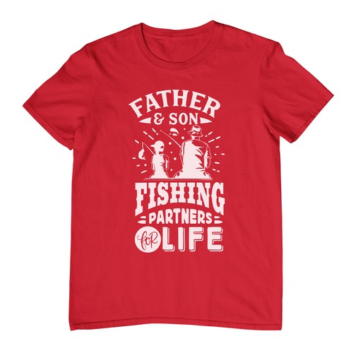 Father and Son Fishing Adventure t-shirt - Funny and Heartwarming! 100% Cotton, - Picture 9 of 90
