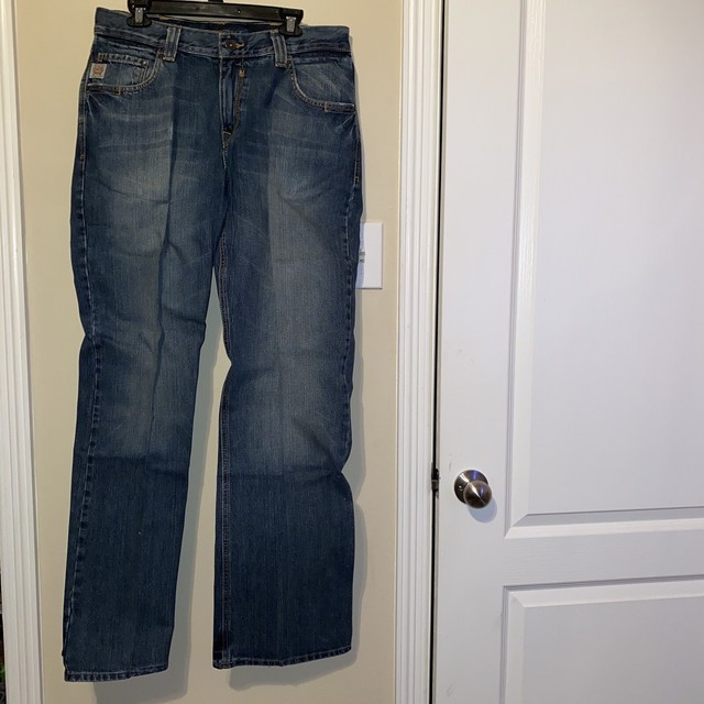 starched cinch jeans