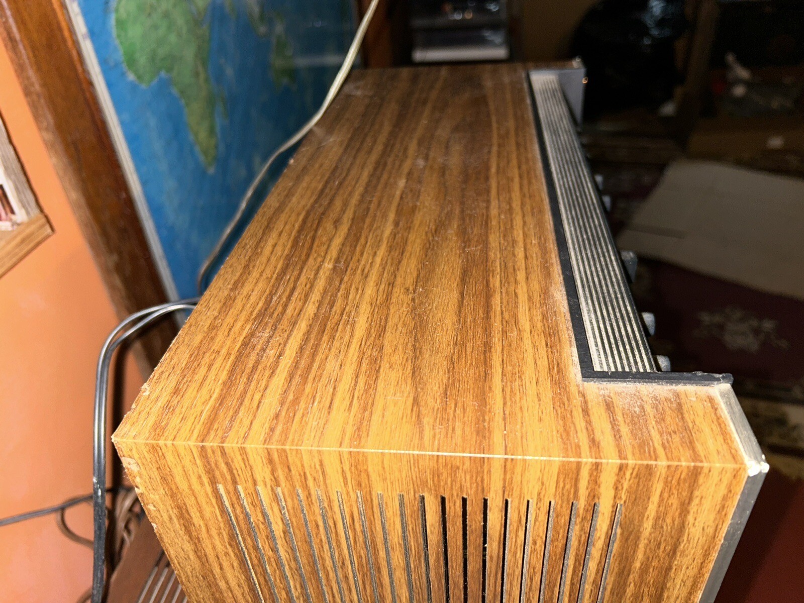 1976 AKAI GXC570D Cassette Tape Deck 3 motors Direct Drive No dust