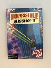 Impossible Mission II 2 Video Game Nintendo NES Factory SEALED S.E.I Epyx