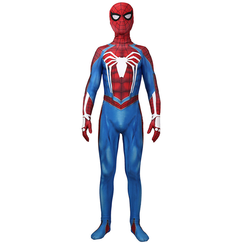 Upgraded PS4 Spider-Man Jumpsuit Spiderman 3D Costume Zentai