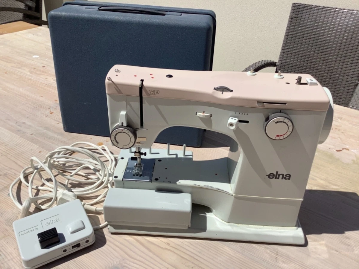 Sold At Auction A Cased Elna Supermatic Sewing Machine, 45 OFF