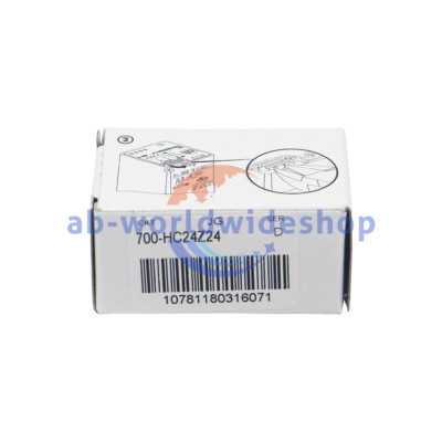 New  700-HC24Z24   24V DC GP Ice Cube Relay 4PDT, Contact Brand