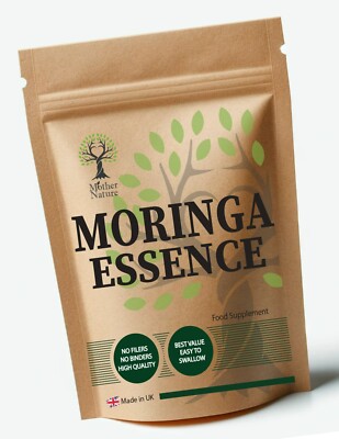 Moringa Kapseln 500mg beste natürliche Ergänzung hochfestes Moringa Pulver