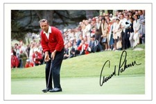 ARNOLD PALMER OPEN GOLF AUTOGRAPH SIGNED PHOTO PRINT