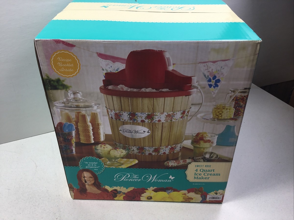 pioneer woman ice cream machine