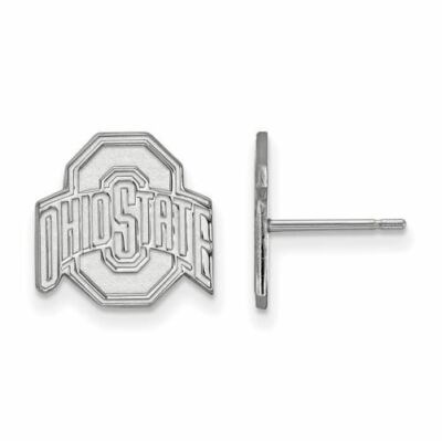 Sterling Silber The Ohio State kleine Ohrstecker