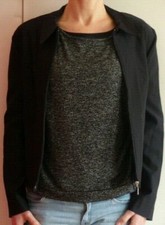 ETAM - VESTE COURTE NOIRE - ta…