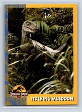 1993 Topps Jurassic Park Series 1 Trading Card #54  - Stalking Muldoon