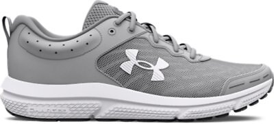 Under Armour Men's UA Charged Assert 10 Running Shoes Mod Gray/Mod Gray/White -