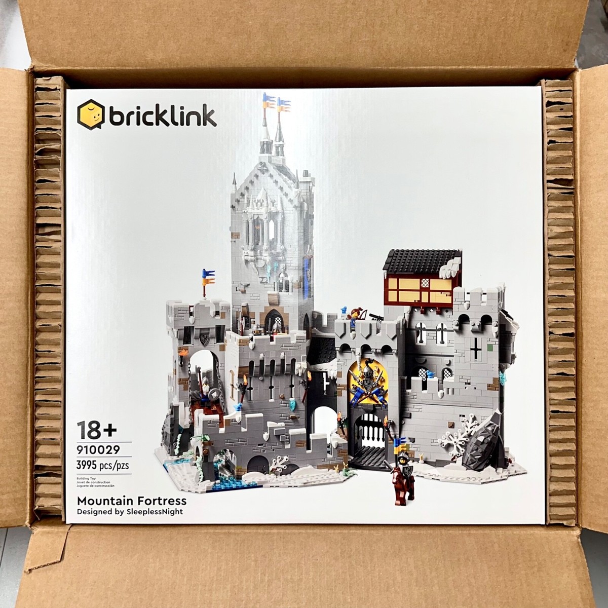 LEGO Bricklink Designer Program Mountain Fortress 910029 Black