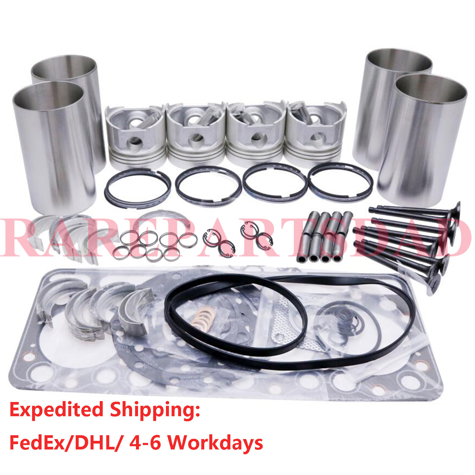 Fit For Isuzu C190 Engine Overhaul Rebuild Kit For Isuzu Forklift