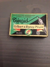 Original Blanzy Conté Gilbert Feather Treaid Feather Case 1805