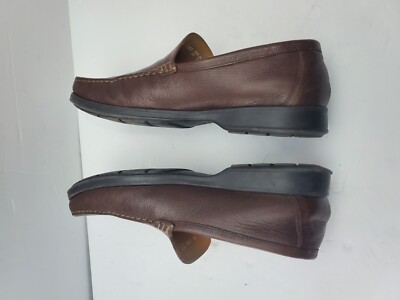 Mephisto Henri Chestnut Brown Pebbled Leather Slip-On Loafers Size 11.5 Mephisto | Shoes | Mephisto Brown Leather Loafers | Poshmark main image 4