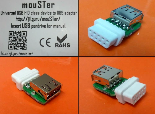 MOUSTER ===> Universal USB Adapter for All Retro Computers