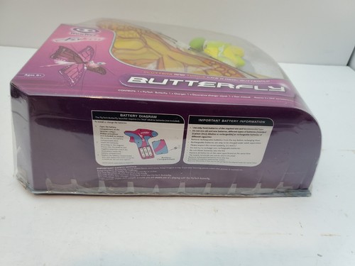WowWee Flytech Robotic Butterfly Remote Control RC Radio Insect Drone New - Picture 13 of 14