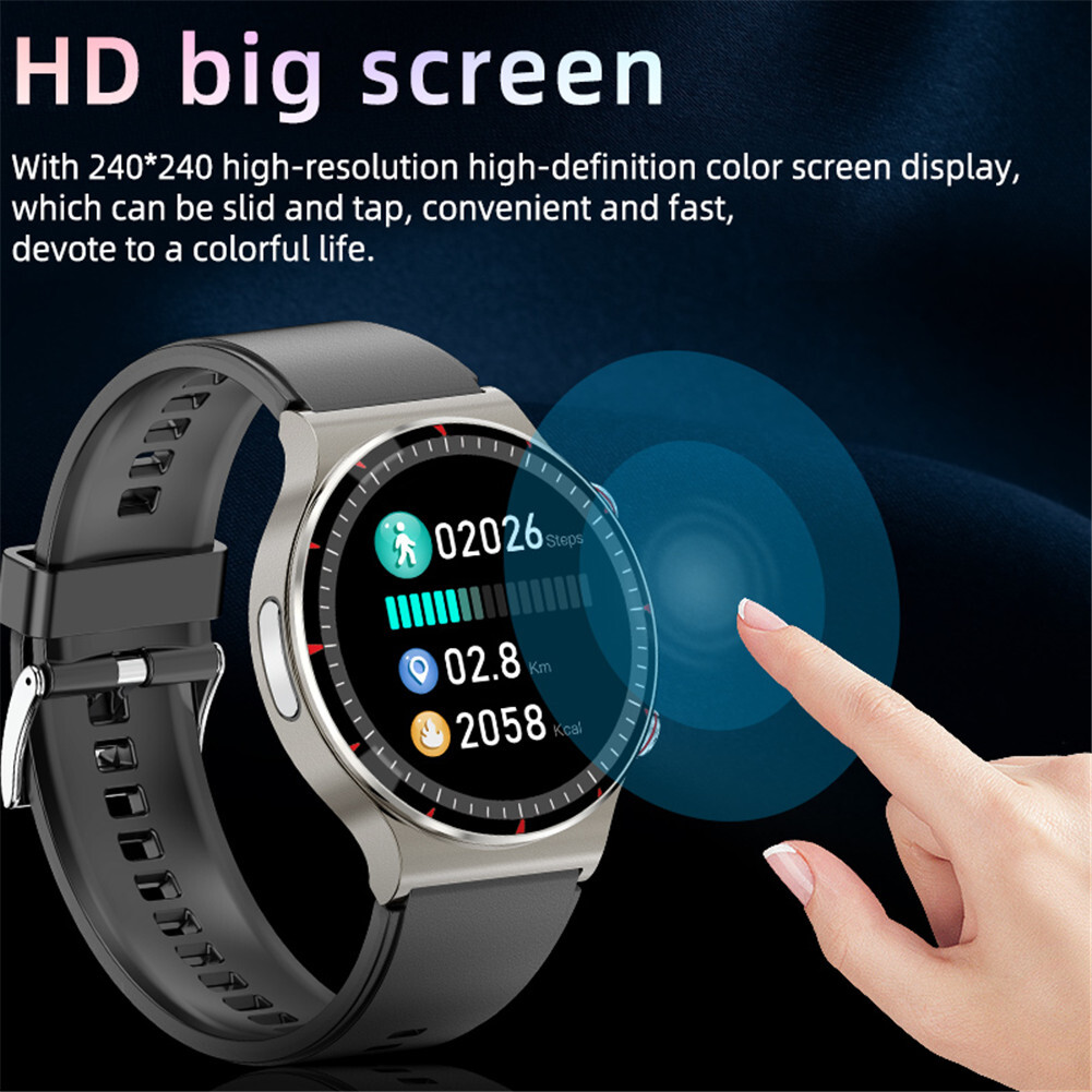 Luxury Smart Watch Fitness Tracker Men Business Smart Watches for - Main Image