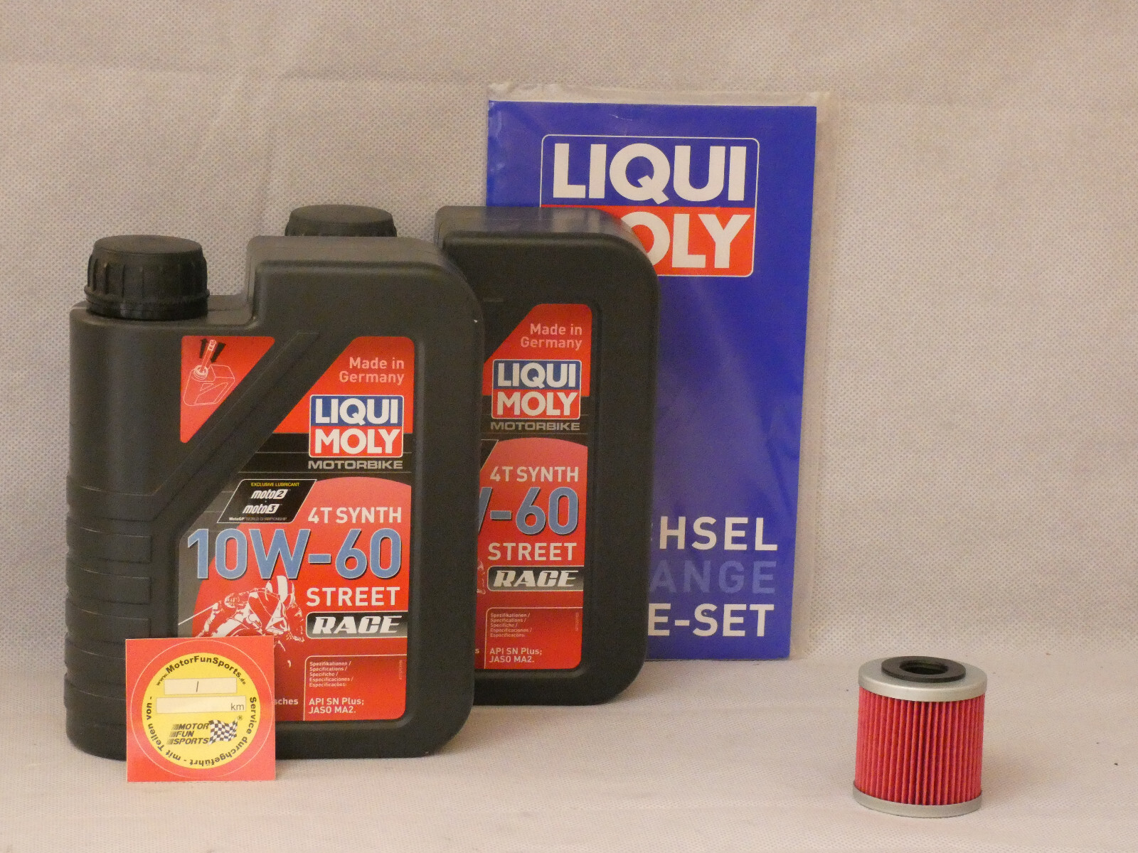 Oil Change Set Aprillia RXV SXV MXV 450 550 Engine Oil Oil Filter Liqui Moly