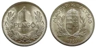HUNGARY 1 Pengo 1939 Silver KM 510 UNCIRCULATED
