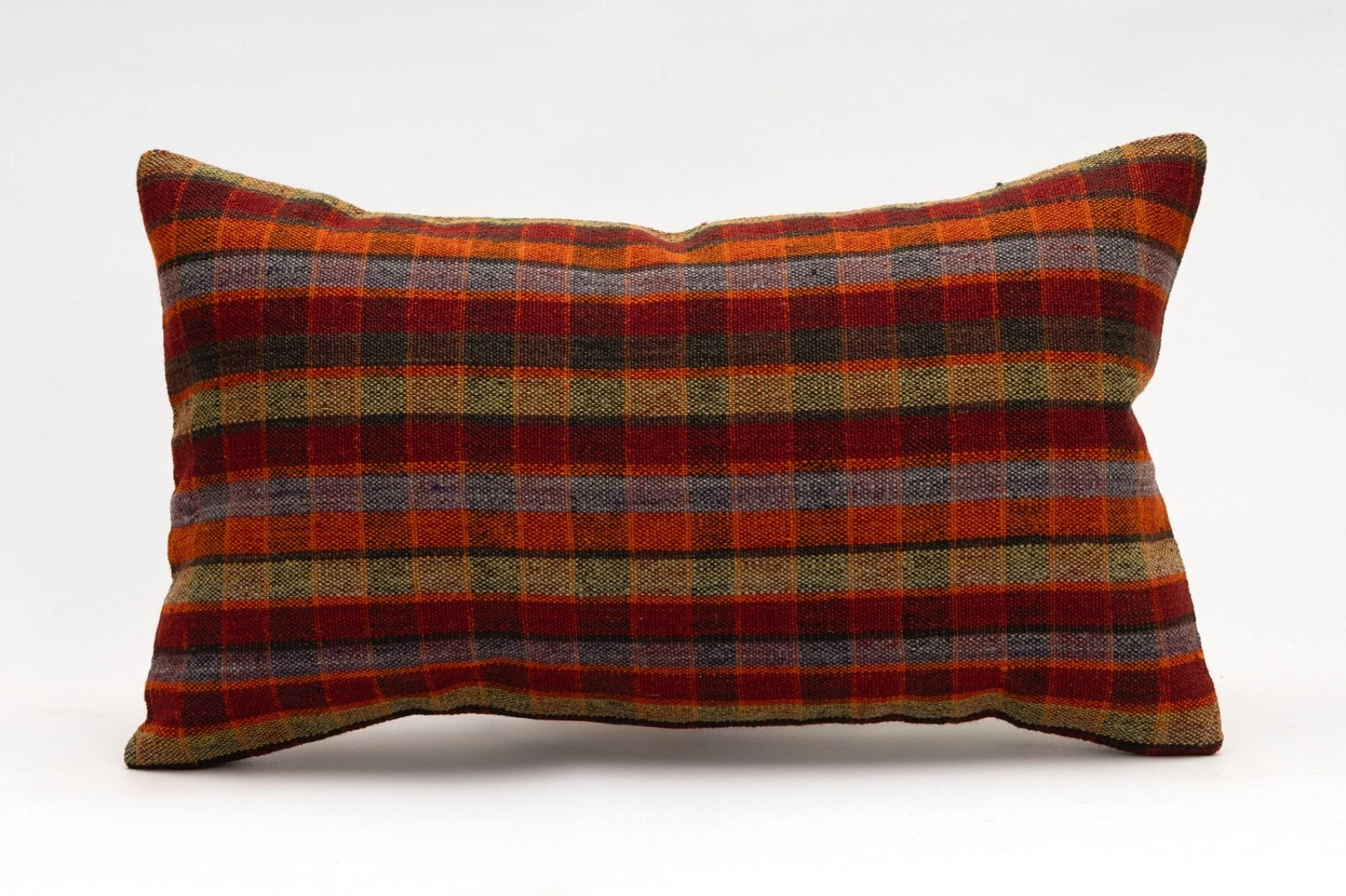 Decorative Pillow Cover, 12x20 in, Kilim Pillow, Turkish Pillow, Sofa Cushion