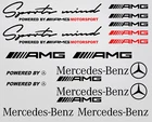 Powered by AMG Mercedes decals Benz Sports Mind sticker C63 A45 CLA45 C43 A35