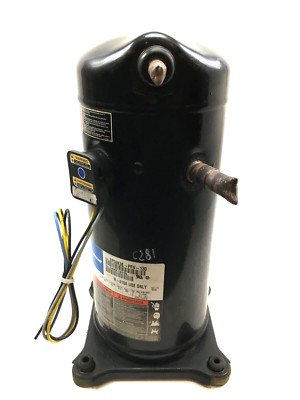 Copeland ZP50K3E-PFV-130 Scroll Compressor 1 PH 230V for R410A only ! used #C281