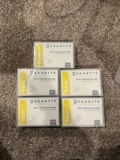 Lot of 5 Exabyte 8mm Cleaning Tape Cartridges