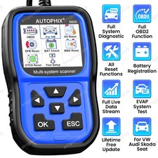 Autophix 5600 Obd2 Scanner Fit For Vag Cars All Systems Diagnostic Reset Tool