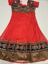 traditional Indian dress girls embroidered