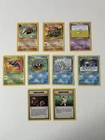 9x Pokémon TCG Fossil Base Set 1999-2000 Wizards Lot of 9 French Cards as Photos