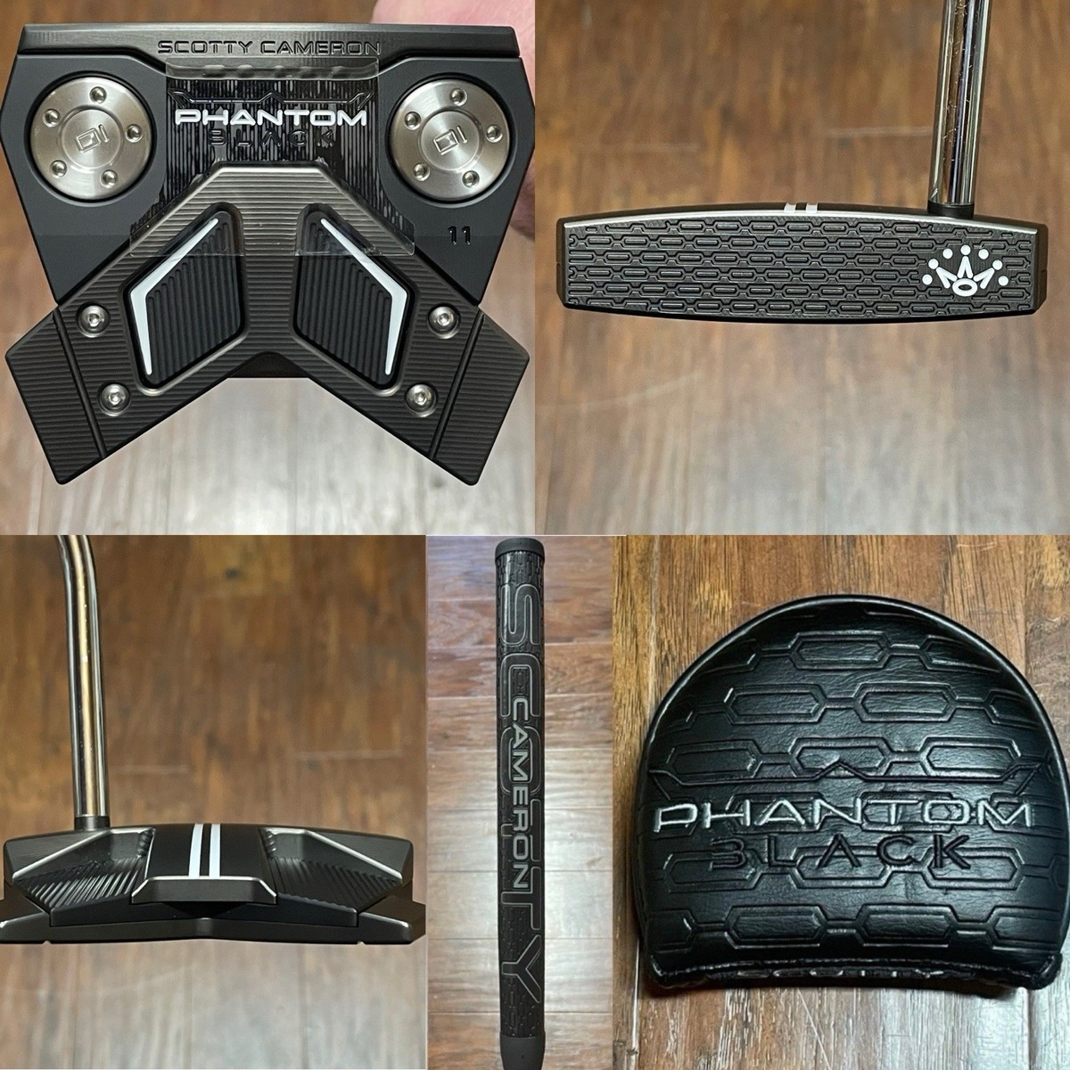 Scotty Cameron Phantom Black 11 Putter W/ HC - Limited - Brand New