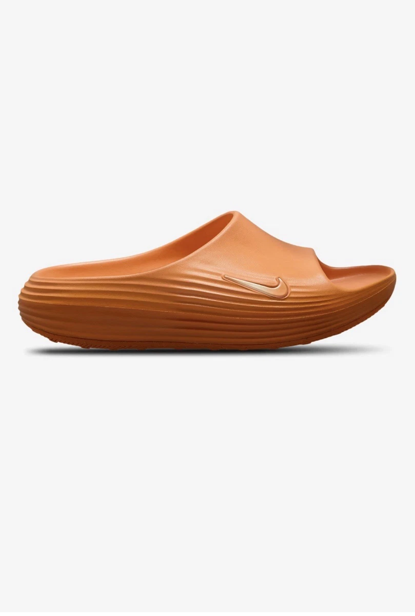 Orange Solid Slide Sandals for Men for sale | eBay