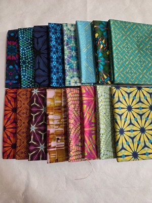 16 Fat Quarters - Billy Reue, Kaleidoscope - FQ 18 x 22 100% Cotton