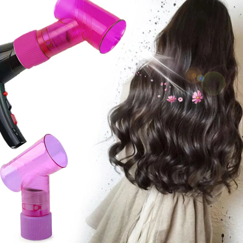 Tragbare weiche Wellen Lockenwickler Haar Diffusor Salon Magic Drying Cap Blow - Bild 4 von 4