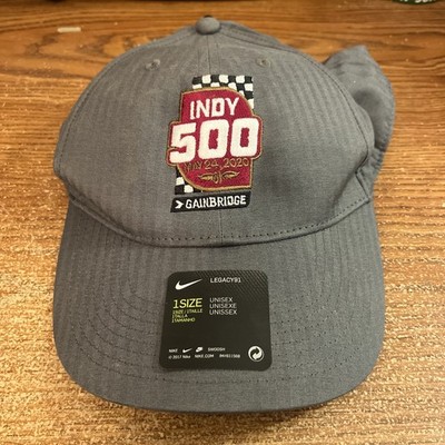 2020 Indianapolis 500 Gainbridge May 24th Nike Dri-fit Hat Adjustable Strap New