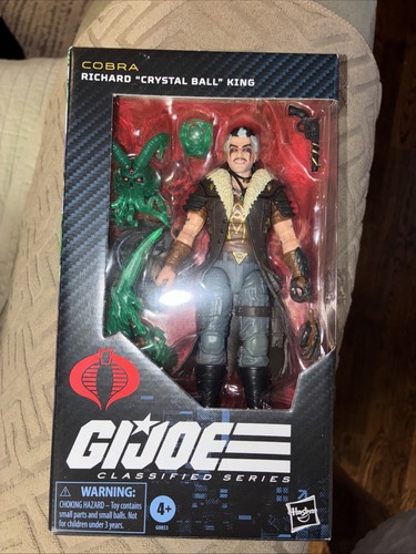 G.I. JOE CLASSIFIED RICHARD "CRYSTAL BALL" KING 6"#I-1065