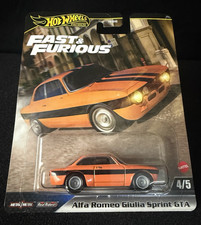 Hot Wheels Premium Fast & Furious Alfa Romeo Giulia Sprint GTA 4/5