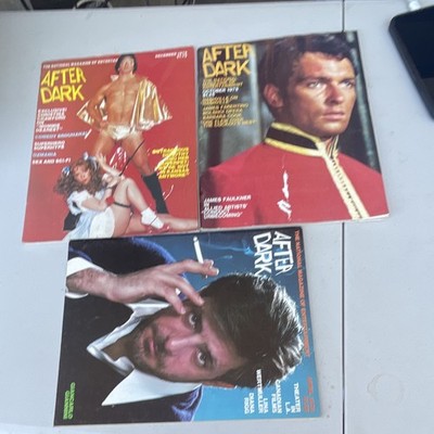AFTER DARK Magazine Lot 1975 1976 1978 Vintage Entertainment Magazines
